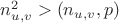 $n_{u,v}^2>(n_{u,v},p)$