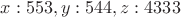 $x:553,y:544,z:4333$