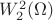 $W_2^2(\Omega)$