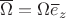$\overline \Omega=\Omega \overline e_z$ $\overline \Omega=\Omega \overline e_z$