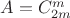 $A=C_{2m}^m$