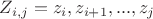 $Z_{i,j} = {z_{i}, z_{i+1}, ... , z_{j}}$ $Z_{i,j} = {z_{i}, z_{i+1}, ... , z_{j}}$