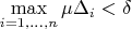 $\max\limits_{i=1,\ldots,n}\mu\Delta_i<\delta$