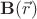 $\mathbf{B}(\vec{r})$