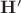 $\mathbf H'$