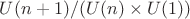 $U(n+1)/(U(n)\times U(1))$