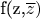 f(z,\overline z)