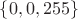 $\{0,0,255\}$ $\{0,0,255\}$