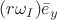$(r \omega_I)\bar{e}_y$