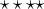 $\star \star \star \star $