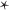 $\rotatebox[origin=c]{45}{\star}$