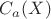 $C_a(X)$