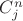 $C^{n}_j$