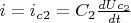 $i=i_c_2=C_2\frac{dUc_2}{dt}$