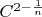 $C^{2-\frac{1}{n}}$
