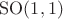 $\mathrm{SO}(1,1)$ $\mathrm{SO}(1,1)$