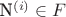 N^{(i)} \in \mathkrat{F}