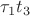 $\tau_1t_3$