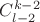 $C_{l-2}^{k-2}$