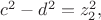 $c^2-d^2=z_2^2,$