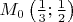 $M_{0} \left ( \frac{1}{3}; \frac{1}{2} \right )$
