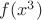 $f(x^3)$