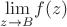 $\underset{z\to B}{\lim}f(z)$ $\underset{z\to B}{\lim}f(z)$