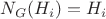 $N_{G}(H_{i}) = H_{i}$