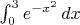 $\int\imits_0^3 e^{-x^2}\, dx$