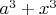 $a^3+x^3$