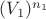 $(V_1)^{n_1}$