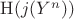 $\mathrm{H}(j(Y^n))$