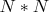 $N*N