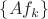 $\{Af_k\}$