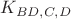 $K_{BD,C,D}$