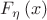 $F_\eta\left(x\right)$