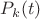 $P_{k}(t)$