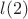 $l(2)$
