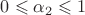 $0\leqslant\alpha_2\leqslant1$