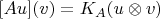 $[Au](v) = K_A (u\otimes v)$