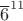 $\overline6^{11}$