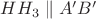 $HH_3 \parallel A'B'$