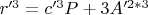 $r'^3=c'^3P+3A'^{2*3}$