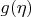 $g(\eta)$