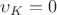$\upsilon_K=0$ $\upsilon_K=0$