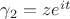$\gamma_2=z e^{it}$