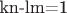 kn-lm=1
