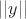 $||y||$