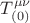 $ T^{\mu \nu}_{(0)} $ $ T^{\mu \nu}_{(0)} $