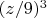 $(z/9)^3$